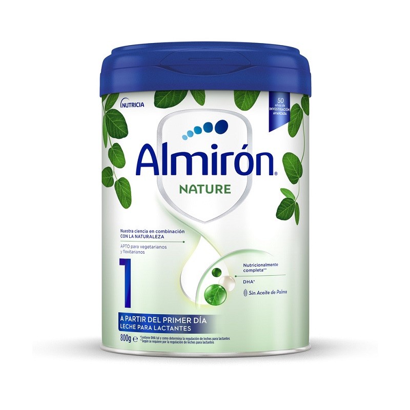 ALMIRÓN Nature 1 Lait en poudre de démarrage 800gr ALMIRÓN Nature 1 Lait en poudre de démarrage 800gr