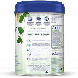 ALMIRÓN Nature 3 Growth Milk Powder 800gr how to use