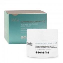SENSILIS Supreme Crema de día antiedad Detox Renovadora SPF15 (50ml)