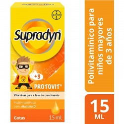 SUPRADYN PROTOVIT Vitamins Minerals Growth Children Pediatric Age 15ml