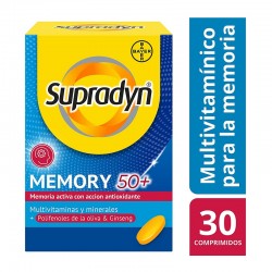 SUPRADYN Memoria 50+ 30 Comprimidos