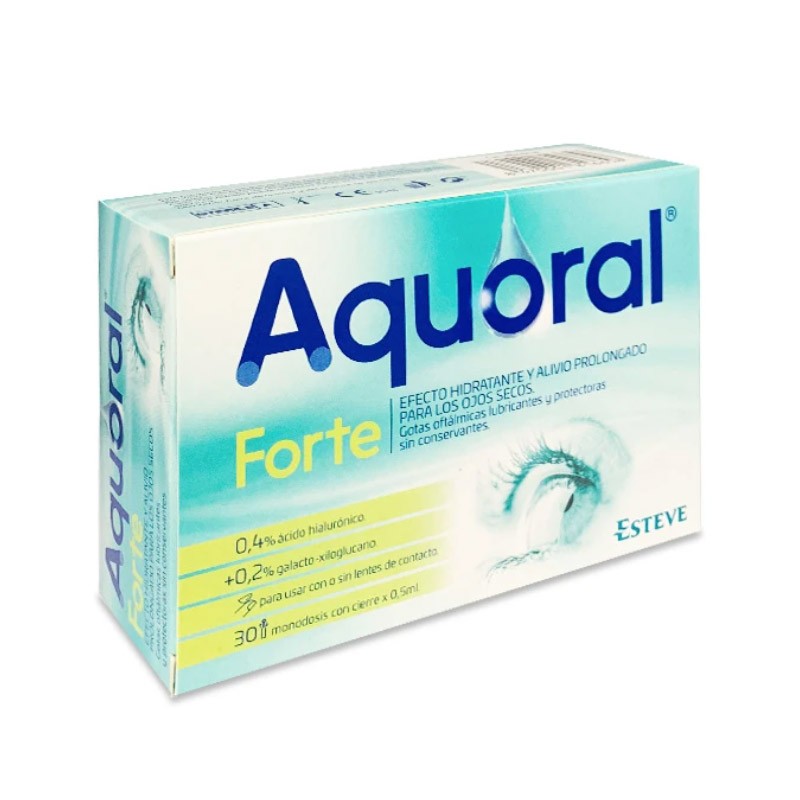 AQUORAL Forte Ophthalmic Drops 30 Single Dose