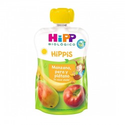 Hipp Hippis Bio Pomme, Poire et Banane Sachet 100gr