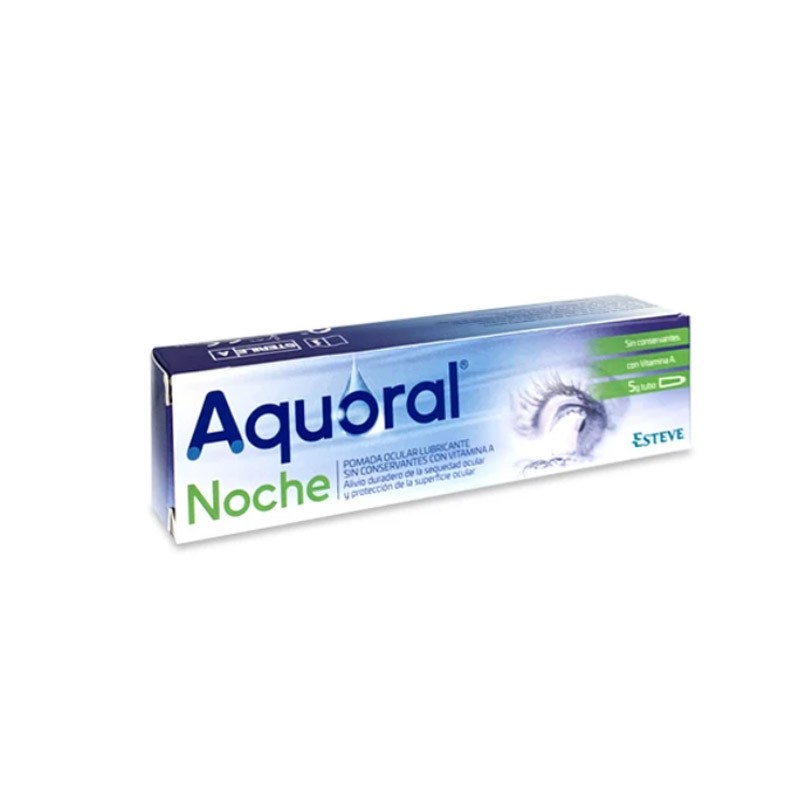 AQUORAL Pommade Oculaire Lubrifiante Nuit 5G AQUORAL Pommade Oculaire Lubrifiante Nuit 5G