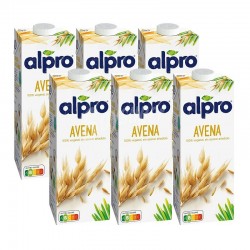 ALPRO Bebida de Avena 100% Vegetal PACK 6x1L