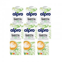 ALPRO Soja Barista Bebida 100% Vegetal PACK 6x1L