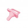 DR. Ciuccio tutto in silicone BROWN'S HappyPaci 0-6 mesi Rosa