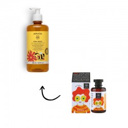 Apivita Kids Mini Bees Shampooing Gel Doux au Miel de Calendula 500 ml