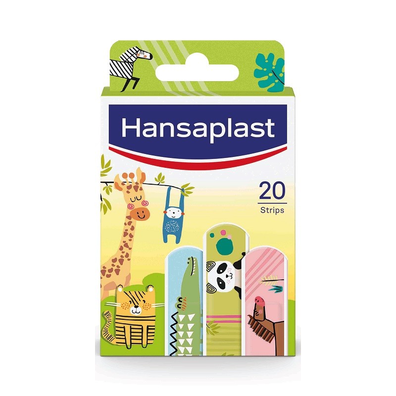 HANSAPLAST Pansements animaux pour enfants 20 unités HANSAPLAST Pansements animaux pour enfants 20 unités