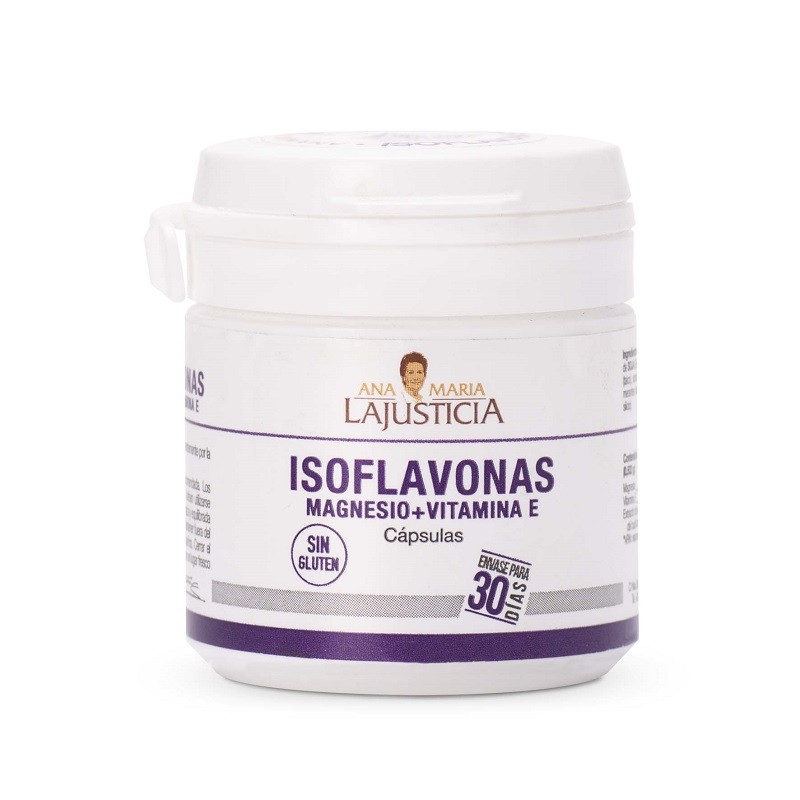 ANA MARÍA LAJUSTICIA Isoflavones Magnésium + Vitamine E 30 Gélules