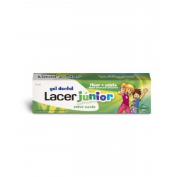 LACER Junior Zahnpasta-Gel mit Minzgeschmack, 75 ml