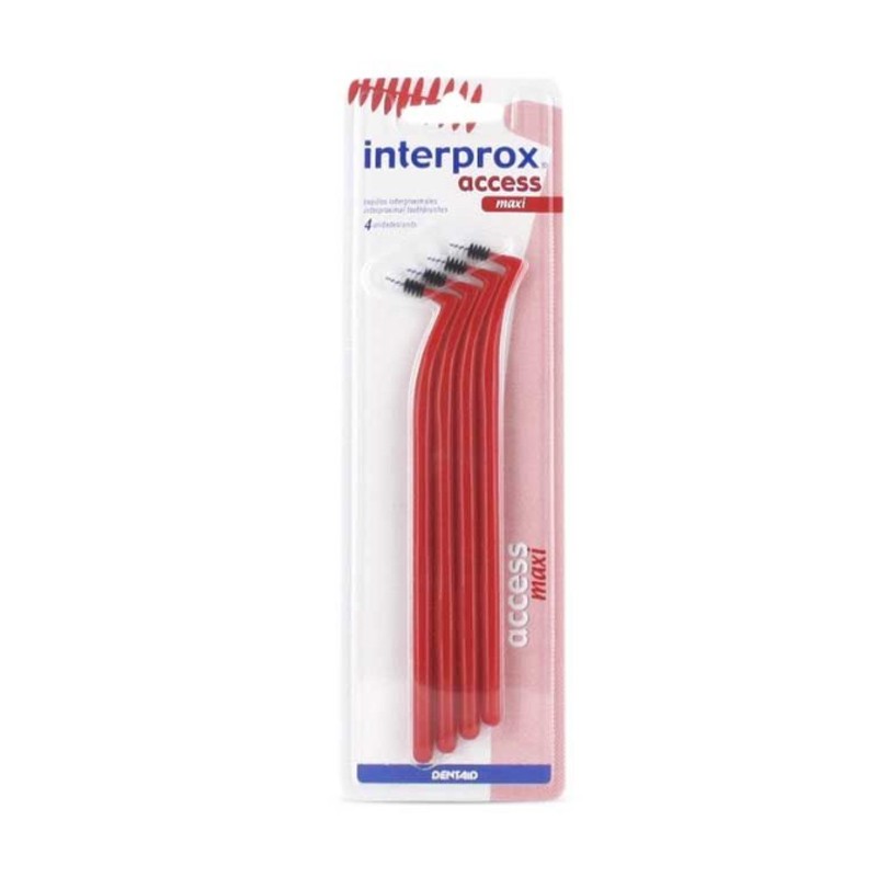 INTERPROX Acess Maxi Interproximal Brush 4 units INTERPROX Acess Maxi Interproximal Brush 4 units
