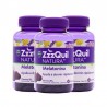 ZzzQuil Natura Melatonin Schlafmittel 3x60 Gummies【TRIPLO】VICKS