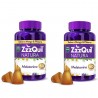 ZzzQuil Natura Melatonin Sleep Aid 2x60 Mango and Banana Gummies【DUPLO】VICKS