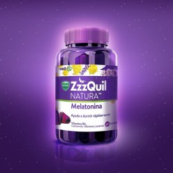 ZzzQuil Natura Melatonina Sleep Aid 3x60 Gomas【PACOTE DE ECONOMIA】VICKS