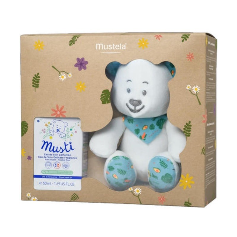 MUSTELA Pack Musti Eau de Cologne 50ml + GESCHENK Teddybär MUSTELA Pack Musti Eau de Cologne 50ml + GESCHENK Teddybär