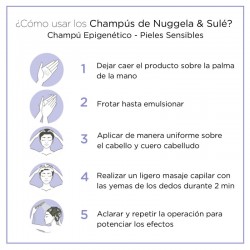 NUGGELA & SULÉ Epigenetisches Shampoo für empfindliche Haut 2x250ml