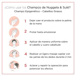 NUGGELA & SULÉ Epigenetisches Shampoo für fettiges Haar 2x250ml