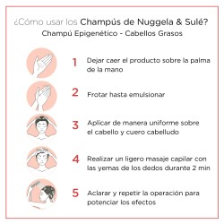 NUGGELA & SULÉ Shampoing Epigénétique pour Cheveux Gras 2x250ml