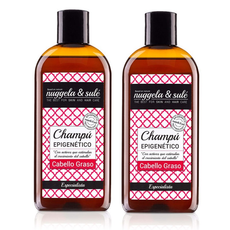 NUGGELA & SULÉ Epigenetisches Shampoo für fettiges Haar 2x250ml NUGGELA & SULÉ Epigenetisches Shampoo für fettiges Haar 2x250ml