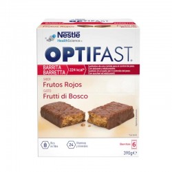 OPTIFAST Frutos Rojos 6 barritas de Nestle