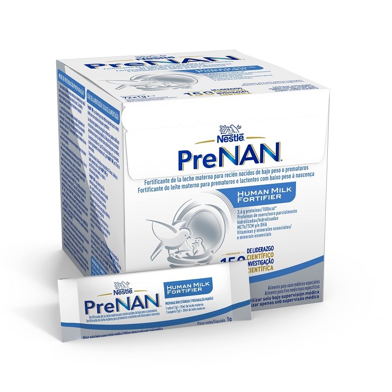 NESTLÉ Pre Nan HMF 72 Enveloppes de 1 g 【LIVRAISON 24H*】 NESTLÉ Pre Nan HMF 72 Enveloppes de 1 g 【LIVRAISON 24H*】