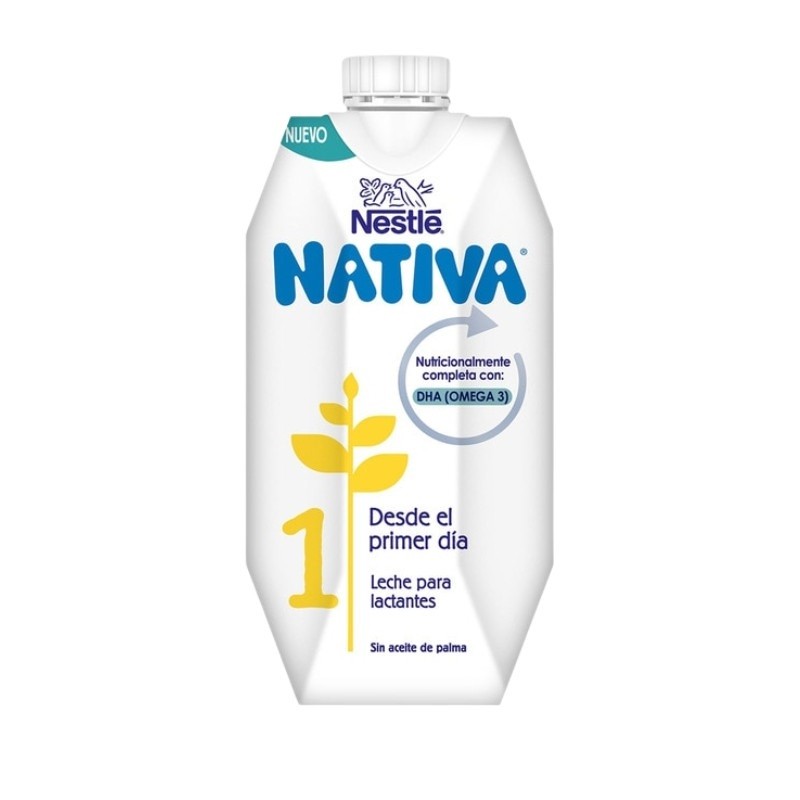 NATIVA 1 Flüssigmilch für Säuglinge 500 ml Nestlé