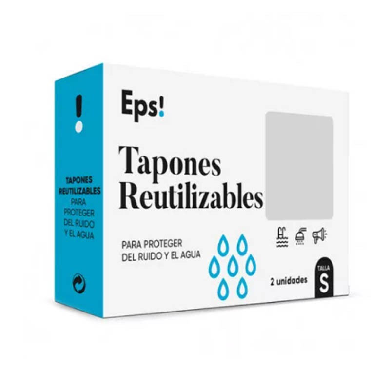 Eps ! Bouchons réutilisables taille S 2 unités