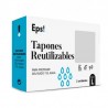 Tappi riutilizzabili in EPS Taglia L 2 unità
