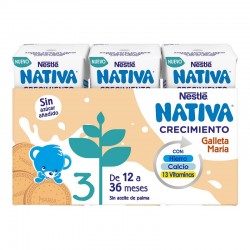 NATIVA 3 Growth Maria Cookie 3x180ml Nestlé