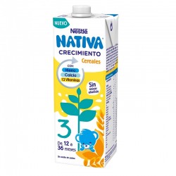NATIVA 3 Crecimiento Cereales 1L Nestlé