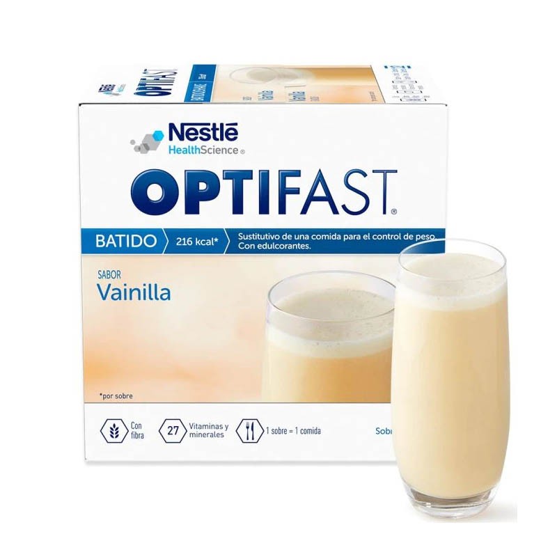 Smoothie de Baunilha OPTIFAST 12 Envelopes Nestlé Smoothie de Baunilha OPTIFAST 12 Envelopes Nestlé
