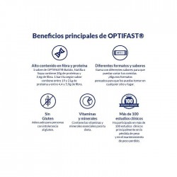 OPTIFAST Batido Café 12 Sobres de Nestlé informacion nutricional