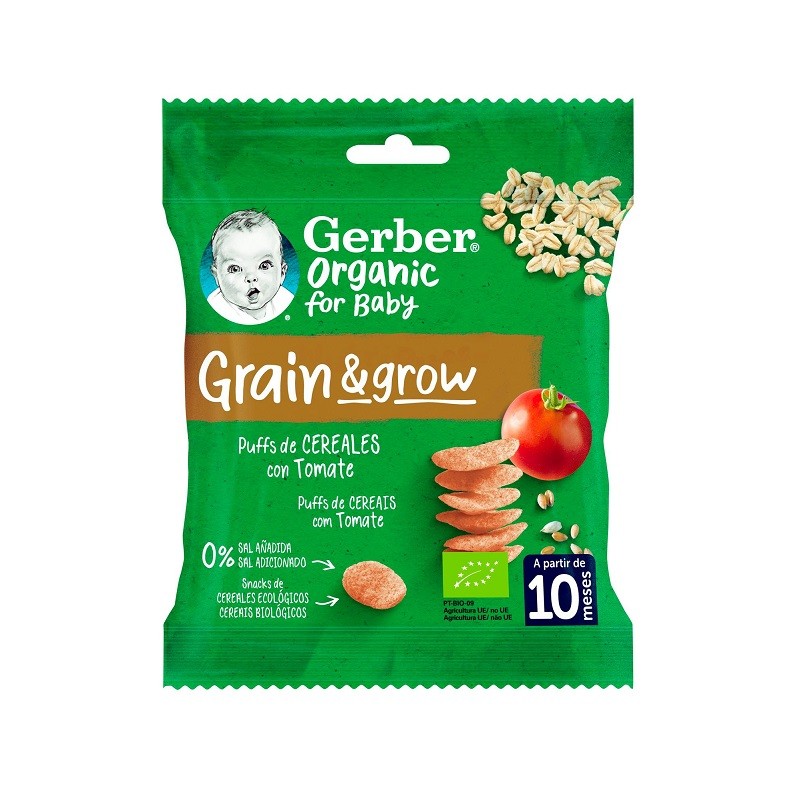 GERBER Cereal Puff mit Tomate +10 Monate 7g