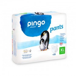 Pingo Organic Diapers-Panties Size 6 26 units