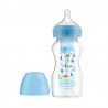 Dr. BROWN'S Options de biberons anti-coliques à large goulot + Blue Forest +0 mois 270 ml