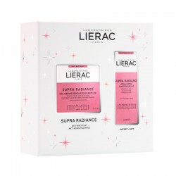 Lierac Supra Radiance Christmas Pack Crema Gel Rinnovatrice 50 ml + Siero Detox 30 ml