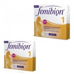 FEMIBION 1 Principio del Embarazo Duplo 2x28 Comprimidos (8 semanas)
