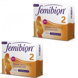 FEMIBION 2 Gravidez Duplo 2x 28 comprimidos + 28 cápsulas (8 semanas)