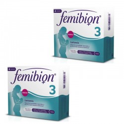 FEMIBION 3 Duplo Allattamento al seno 2x 28 compresse + 28 capsule (8 settimane)