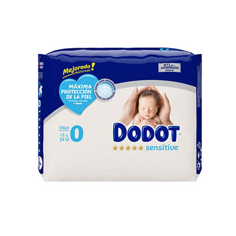 Dodot Sensitive Neonato Taglia 0 24 unità
