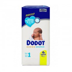 Dodot Sensitive Newborn Size 1 44 units