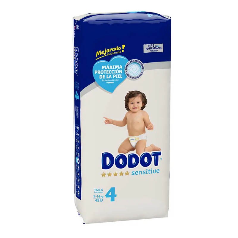 Comprar dodot toallitas sensitive pack xxl 72 unidades a precio online