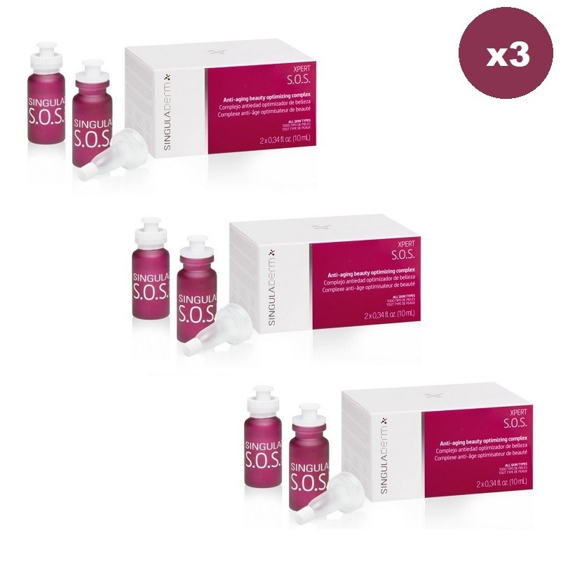 SINGULADERM Xpert SOS VALUE PACK 3 unités (2 flacons de 10 ml)