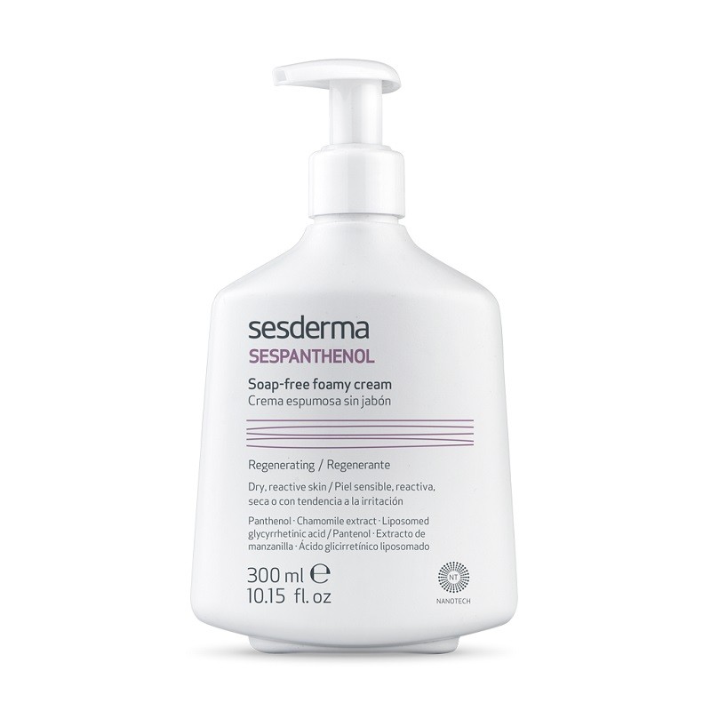 SESDERMA Crème Moussante au Sespanthénol sans Savon 300 ml