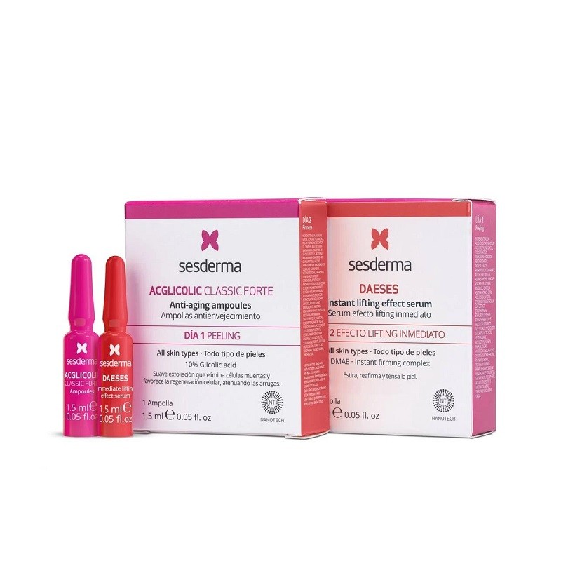 SESDERMA Daeses and Acglicolic Intensive Anti-Aging Serum Ampoules 2x1.5 ml SESDERMA Daeses and Acglicolic Intensive Anti-Aging Serum Ampoules 2x1.5 ml