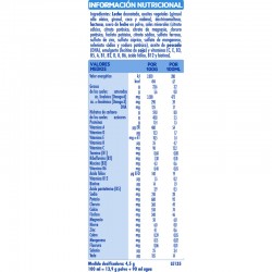 NATIVA 2 Lait de Suite 800g Informations nutritionnelles Nestlé