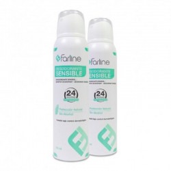 FARLINE Desodorante Spray Sensible DUPLO 2x150ml