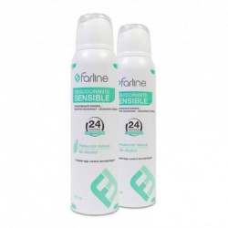 FARLINE DUPLO Sensitive Deodorant Spray 2x150ml