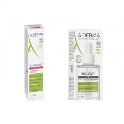 A-DERMA Biology Calm Soothing Dermatological Care 40ml +A-Derma Biology Moisturizing Serum 30 ml